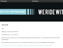 Tablet Screenshot of fietsstickers-webshop.be